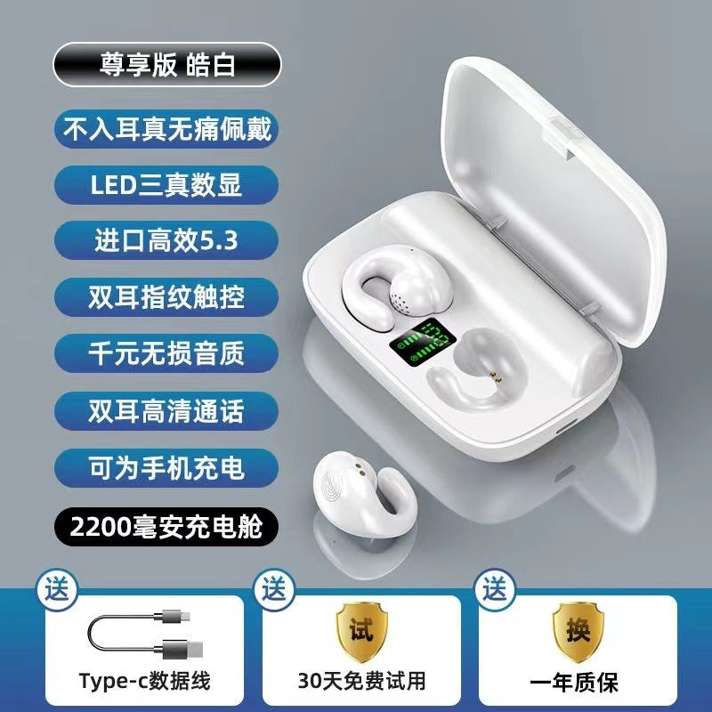 S19 Bone Conduction Wireless Bluetooth Earphones