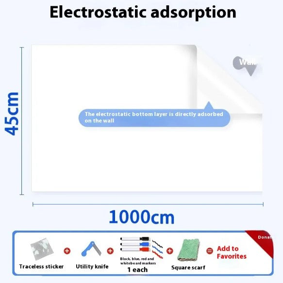 Whiteboard Wall Sticker