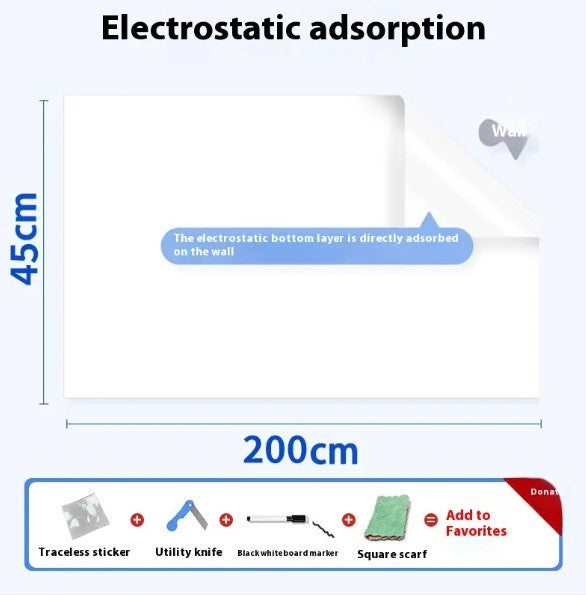 Whiteboard Wall Sticker